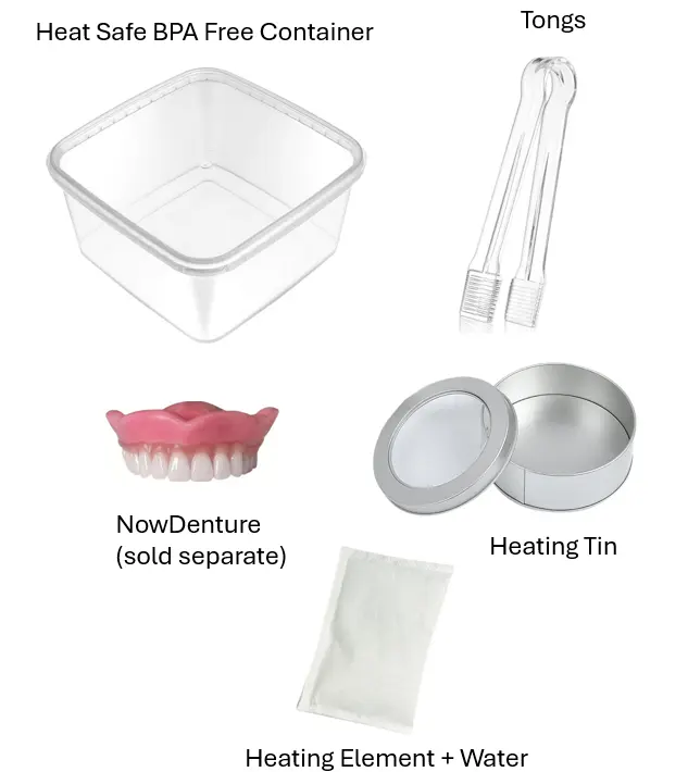Can I eat with NowDenture?