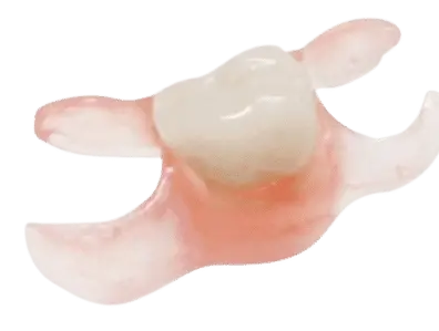 1 tooth unilateral partial