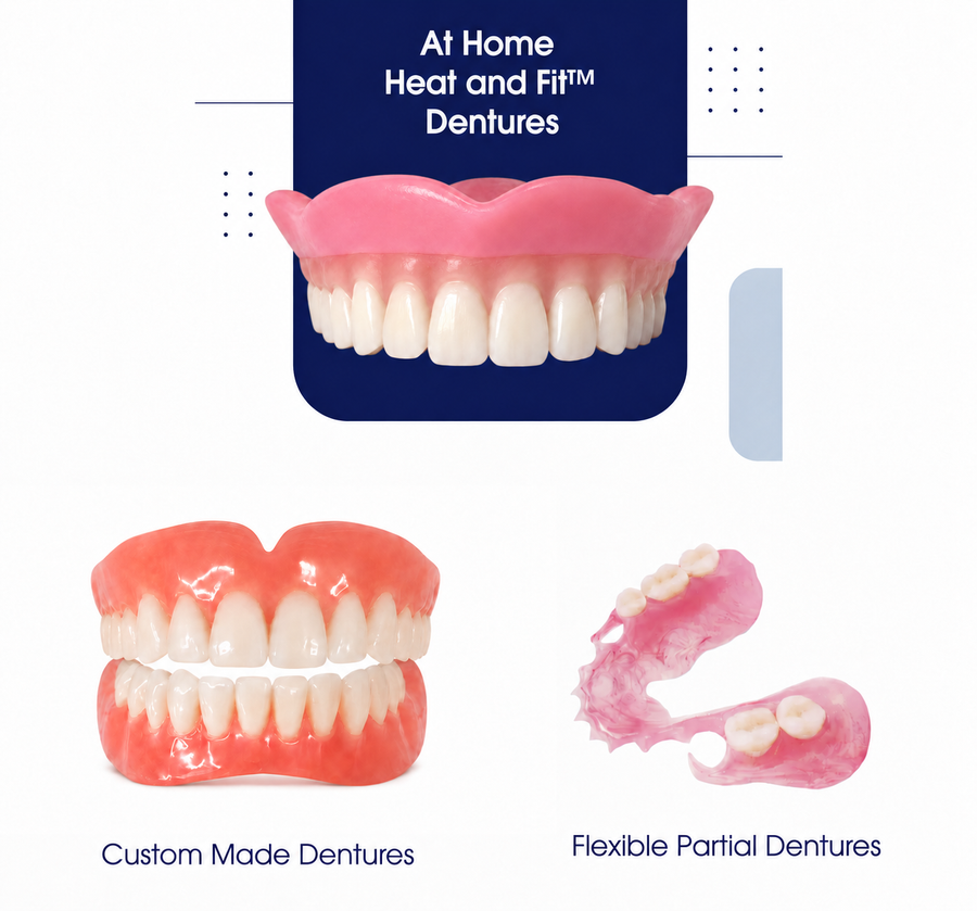 Shop Denture Rescue best sellers: NowDenture, custom dentures, and partial dentures