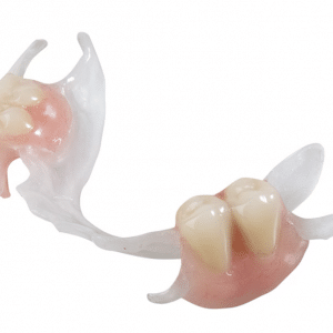 Custom Made VisiClear Partial Dentures - Dentist Directed  - Impression Kit Included